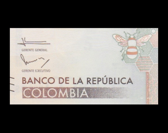 Colombie, P-459a, 5000 pesos, 2015