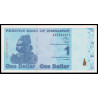 Zimbabwe, P-092, 1 dollar, 2009 - Billet de banque en vente sur Monnaies du Monde SHOP