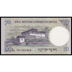 Bhoutan, P-29b, 10 ngultrum, 2013 - Billet de banque en vente sur Monnaies du Monde SHOP