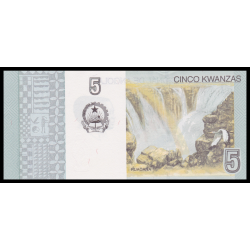 Angola, P-151A, 5 kwanzas, 2012 - Billet de banque en vente sur Monnaies du Monde SHOP