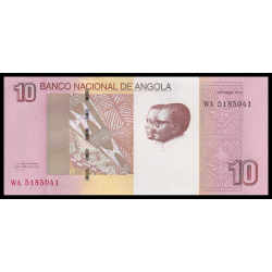 Angola, P-151B, 10 kwanzas, 2012 - Billet de banque en vente sur Monnaies du Monde SHOP