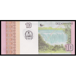 Angola, P-151B, 10 kwanzas, 2012 - Billet de banque en vente sur Monnaies du Monde SHOP