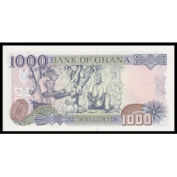 Ghana, P-32h, 1000 cedis, 2002 - Billet de banque en vente sur Monnaies du Monde SHOP