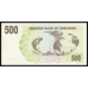 Zimbabwe, P-043, 500 dollars, 2006 - Billet de banque en vente sur Monnaies du Monde SHOP