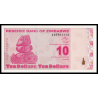 Zimbabwe, P-094, 10 dollars, 2009 - Billet de banque en vente sur Monnaies du Monde SHOP
