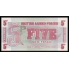 Angleterre, British Armed Forces, P-M47, 5 new pence, 1972 - Billet de banque en vente sur Monnaies du Monde SHOP