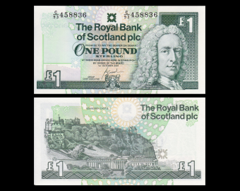 Scotland, P-351e, 1 pound, 2001