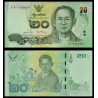 Thaïlande, P-130, 20 baht, 2017 - Billet de banque en vente sur Monnaies du Monde SHOP