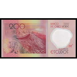 Cap Vert, P-71, 200 escudos, 2014, polymère - Billet de banque en vente sur Monnaies du Monde SHOP
