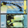 Antarctique, 1 dollar, 2011, polymère - Billet de banque en vente sur Monnaies du Monde SHOP