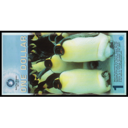 Antarctique, 1 dollar, 2011, polymère - Billet de banque en vente sur Monnaies du Monde SHOP