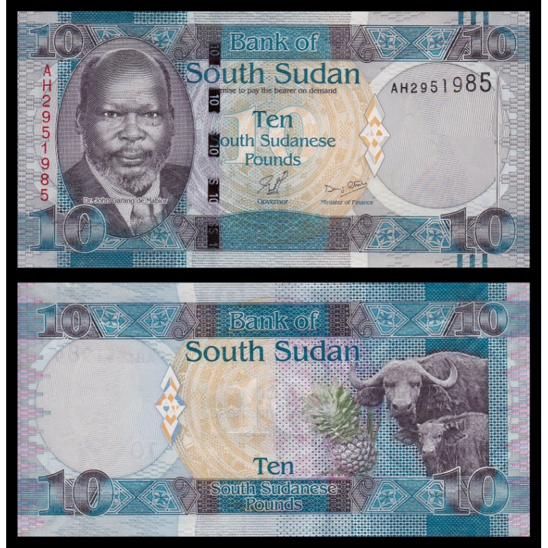 Soudan du Sud, P-07, 10 pounds, 2011 - Billet de banque en vente sur Monnaies du Monde SHOP