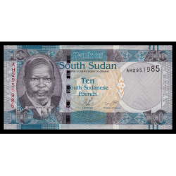 Soudan du Sud, P-07, 10 pounds, 2011 - Billet de banque en vente sur Monnaies du Monde SHOP