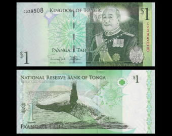 Tonga, p-37b, 1 pa'anga, 2009