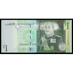 Tonga, P-37b, 1 pa'anga, 2009 - Billet de banque en vente sur Monnaies du Monde SHOP