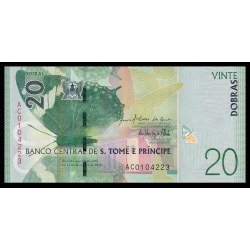Sao Thomas&Principe, P-72, 20 dobras, 2016 - Billet de banque en vente sur Monnaies du Monde SHOP