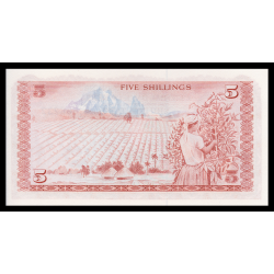 Kenya, P-15, 5 shilingi, 1978 - Billet de banque en vente sur Monnaies du Monde SHOP