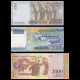 Lot 3 banknotes of 5 : Belarus China Honduras