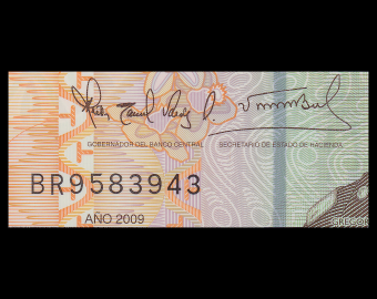 Dominican Rep, P-182, 20 pesos oro, 2009, Polymer