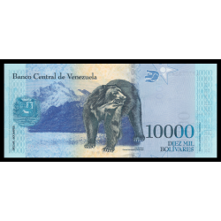 Venezuela, P-098a, 10000 bolivares, 2016, PresqueNeuf / a-UNC - Billet de banque en vente sur Monnaies du Monde SHOP