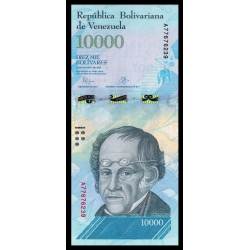 Venezuela, P-098a, 10000 bolivares, 2016, PresqueNeuf / a-UNC - Billet de banque en vente sur Monnaies du Monde SHOP
