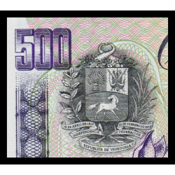 Venezuela, P-067f, 500 bolivares, 1998 - Billet de banque en vente sur Monnaies du Monde SHOP
