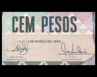 Guinea-Bissau, P-11, 100 pesos, 1990