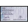 Venezuela, P-095b, 1 000 bolivares, 2017 - Billet de banque en vente sur Monnaies du Monde SHOP