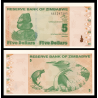 Zimbabwe, P-093, 5 dollars, 2009 - Billet de banque en vente sur Monnaies du Monde SHOP