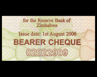 Zimbabwe, P-040, 20 dollars, 2006