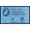 Uruguay, P-100, 50 pesos, 2017, polymère - Billet de banque en vente sur Monnaies du Monde SHOP