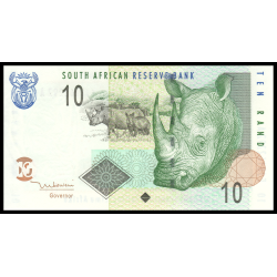 Afrique-du-Sud, P-128a, 10 rand, 2005 - Billet de banque en vente sur Monnaies du Monde SHOP