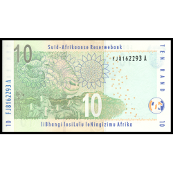 Afrique-du-Sud, P-128a, 10 rand, 2005 - Billet de banque en vente sur Monnaies du Monde SHOP