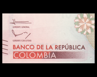 Colombie, P-460b, 10 000 pesos, 2016