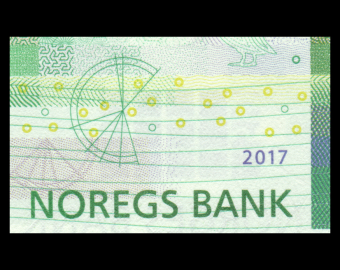 Norvège, P-53, 50 kroner, 2017