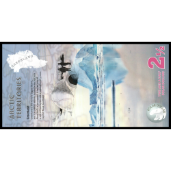 Territoires arctiques, 2,5 polar dollars, 2013 - Billet de banque en vente sur Monnaies du Monde SHOP