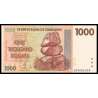 Zimbabwe, P-071, 1000 dollars, 2007, Presque Neuf / A-UNC - Billet de banque en vente sur Monnaies du Monde SHOP
