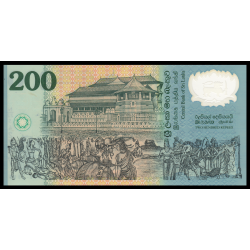 Sri Lanka, P-114b, 200 roupies, 1998, polymère - Billet de banque en vente sur Monnaies du Monde SHOP