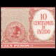 Chile, P-127c, 10 centimos de escudo, 1960-61