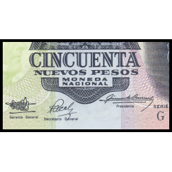 Uruguay, P-061Ab, 50 peso, 1989 - Billet de banque en vente sur Monnaies du Monde SHOP