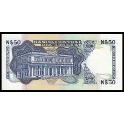 Uruguay, P-061Ab, 50 peso, 1989 - Billet de banque en vente sur Monnaies du Monde SHOP
