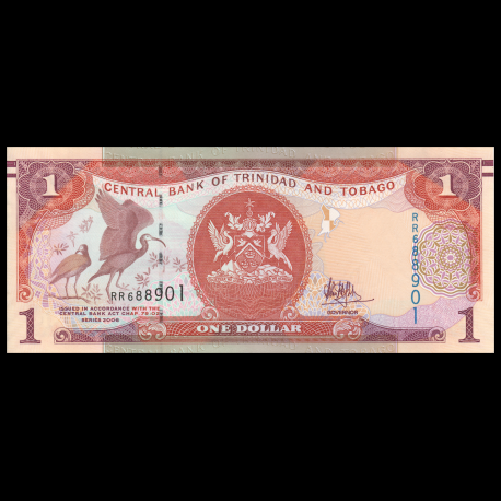 46A TRINIDAD /& TOBACO 2006  UNC 1 Dollar Banknote Paper Money Bill P 2