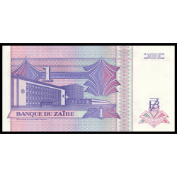 Zaire, P-52, 1 nouveau zaire, 1993 - Billet de banque en vente sur Monnaies du Monde SHOP
