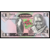Zambie, P-23b, 1 kwacha, 1980 - Billet de banque en vente sur Monnaies du Monde SHOP