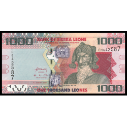 Sierra Leone, P-30b, 1 000 leones, 2013 - Billet de banque en vente sur Monnaies du Monde SHOP