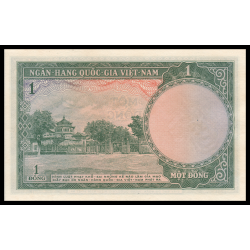 Vietnam Sud, P-01, 1 dông, 1956 - Billet de banque en vente sur Monnaies du Monde SHOP