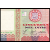 Pérou, P-142, 50 000 intis, 1988 - Billet de banque en vente sur Monnaies du Monde SHOP