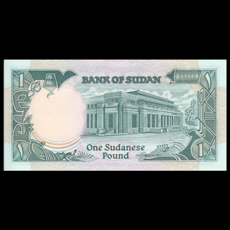 Banknoten für Sammler Sudan Pick-Nr 39 bankfrisch 1987 1 Pound 