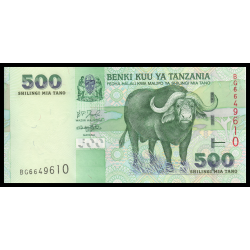 Tanzanie, P-35, 500 shilingi, 2003 - Billet de banque en vente sur Monnaies du Monde SHOP