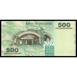 Tanzanie, P-35, 500 shilingi, 2003 - Billet de banque en vente sur Monnaies du Monde SHOP